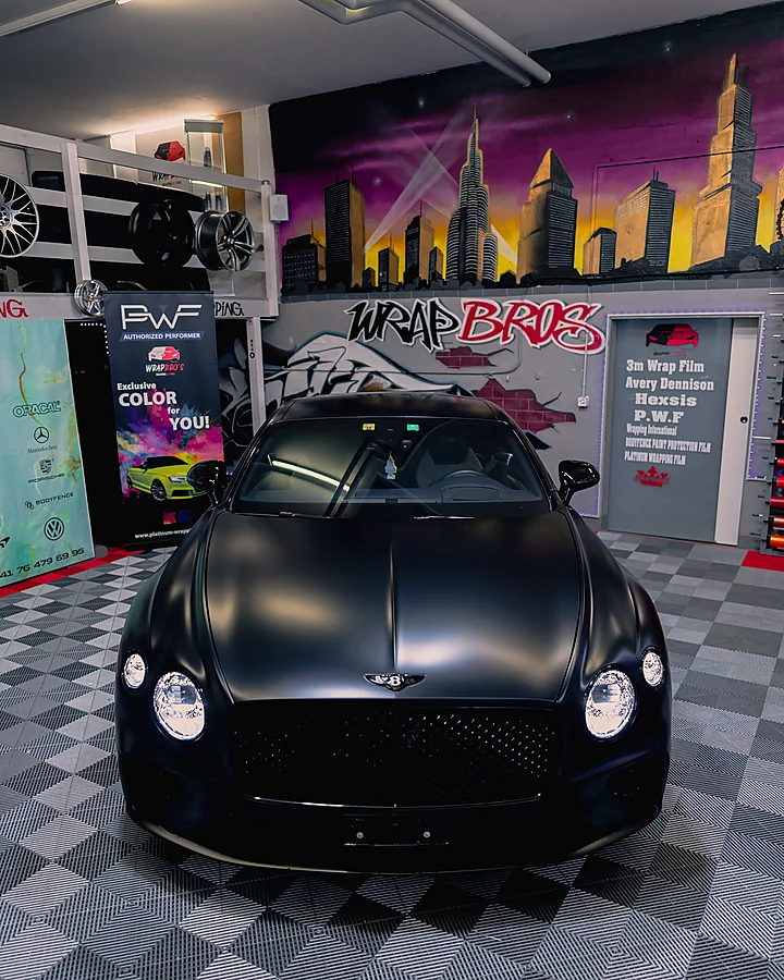 Bentley Continental GT First Edition, Folierung, Bild 2