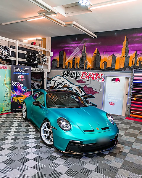 Porsche 911 GT3, Folierung + Lackierung von WrapBro's