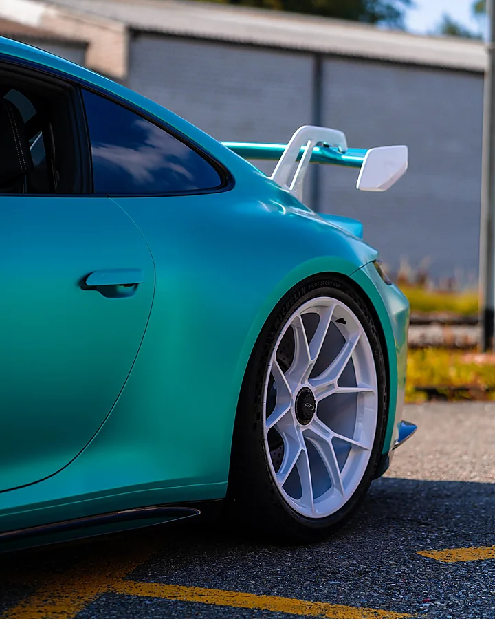 Porsche 911 GT3, Folierung + Lackierung, Bild 7