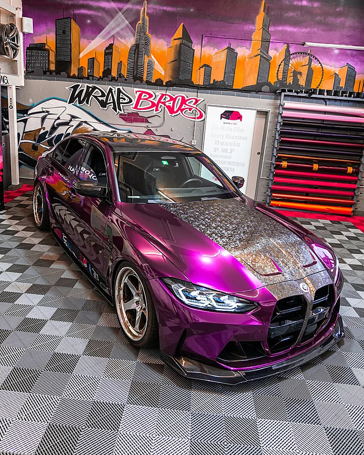 BMW M3 Competition (G80), Folierung, Bild 1