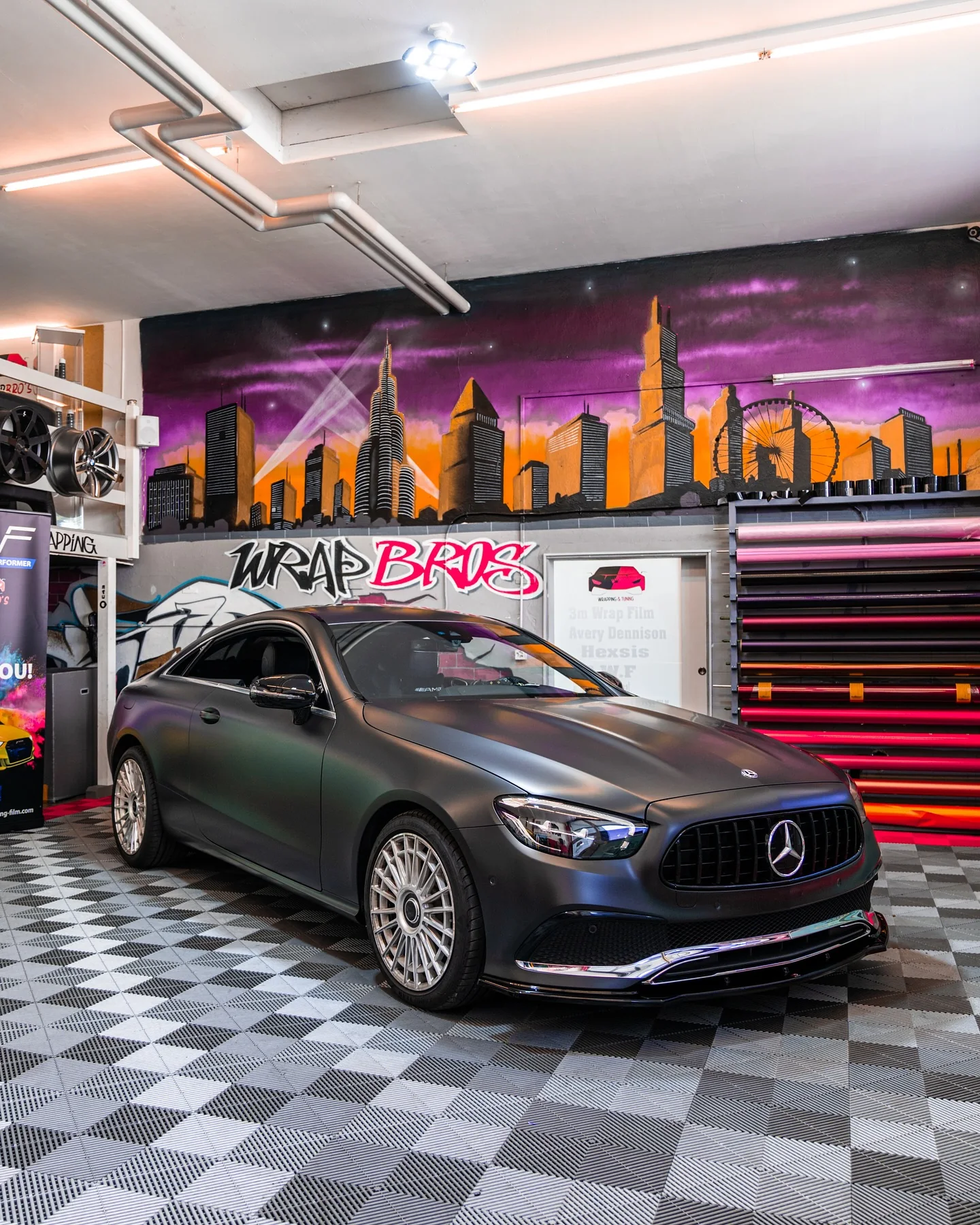 Mercedes-Benz E-Klasse, Folierung