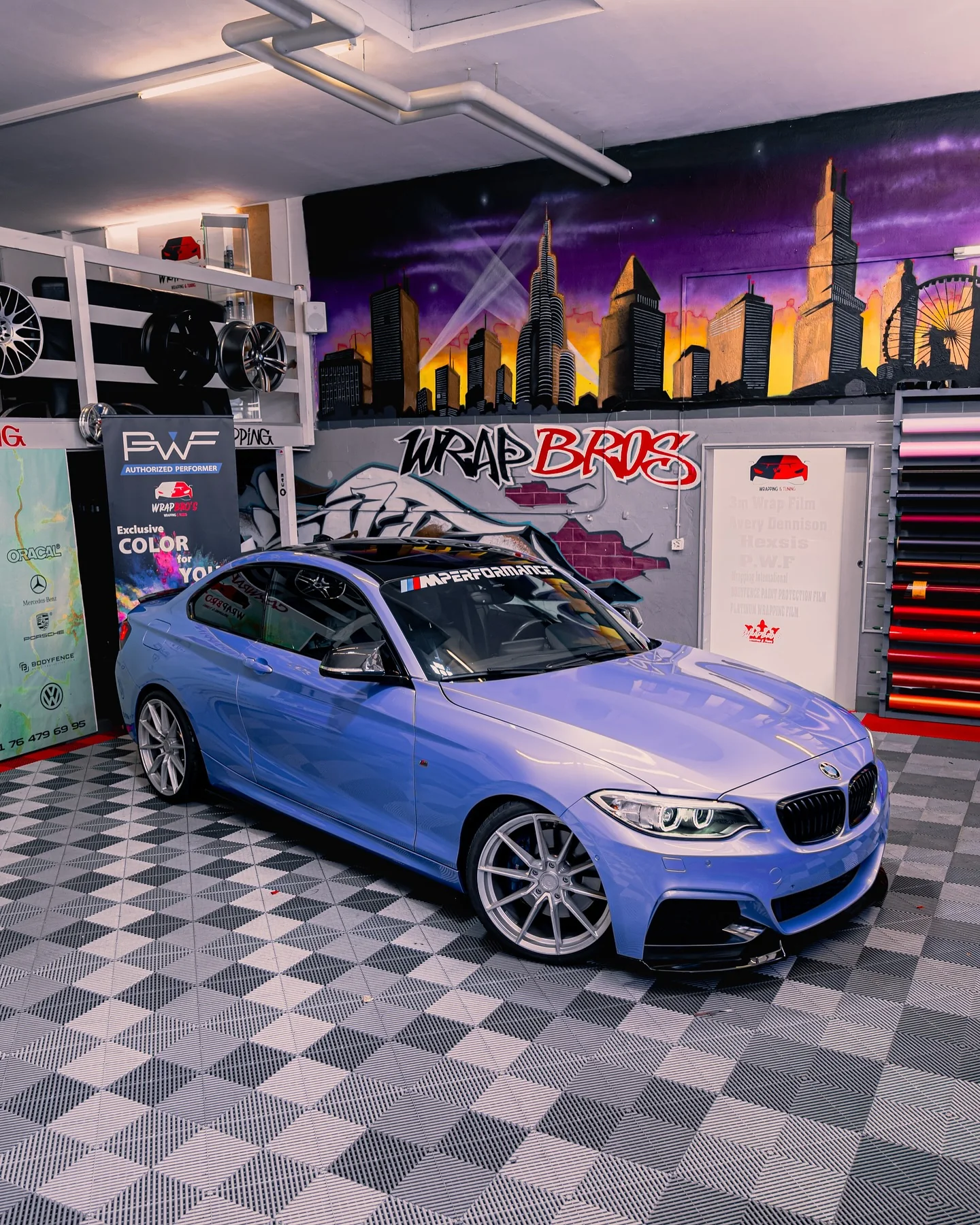 BMW M235i (F22) Coupé, Folierung