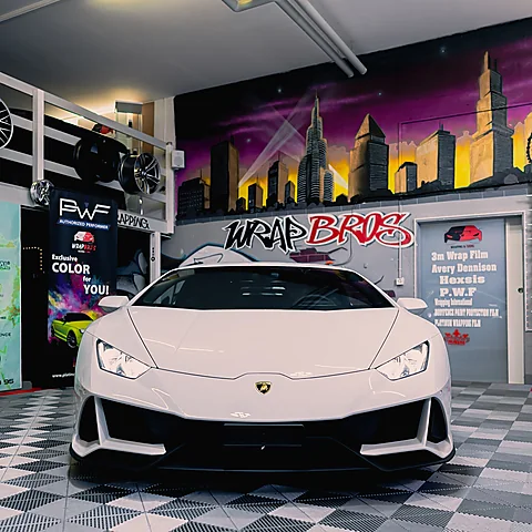 Lamborghini Huracán EVO (2023), PPF von WrapBro's