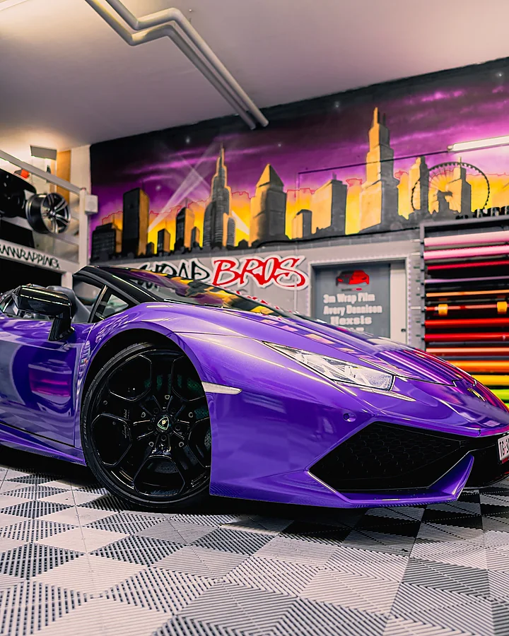 Lamborghini Huracán Spyder, Folierung, Bild 1