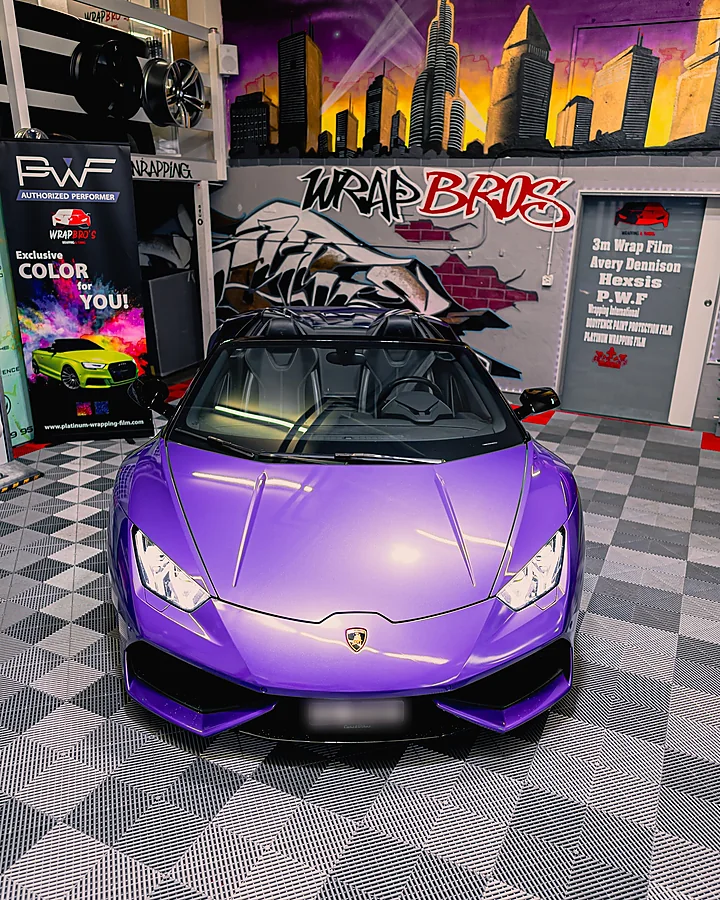 Lamborghini Huracán Spyder, Folierung, Bild 4