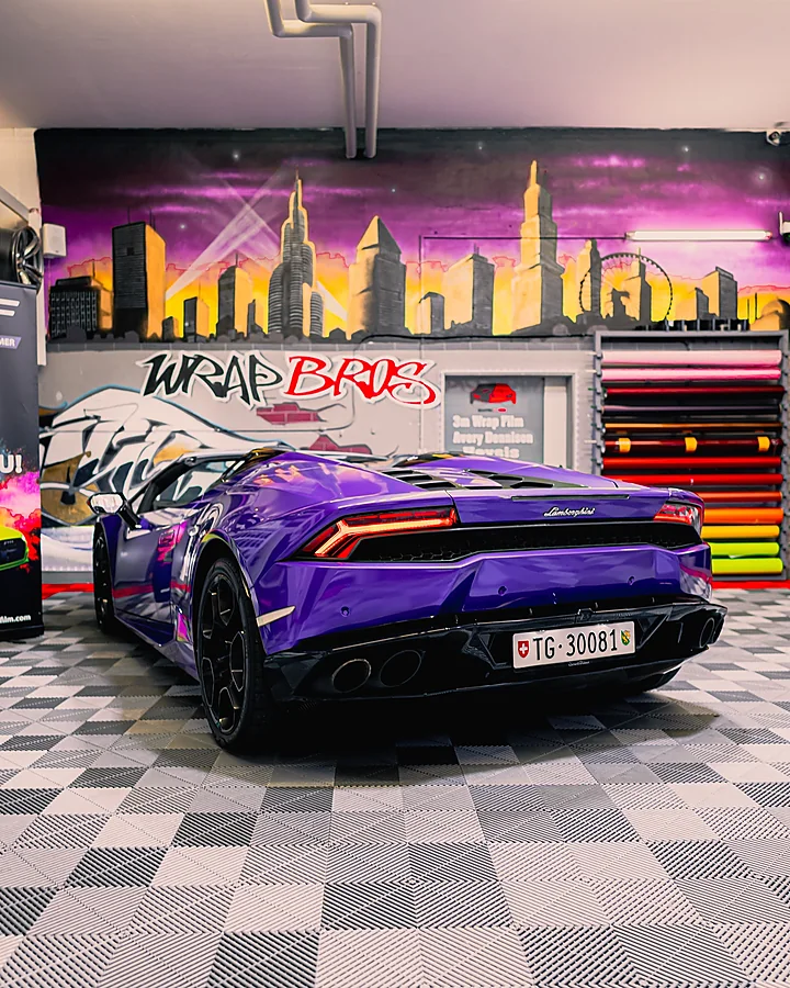 Lamborghini Huracán Spyder, Folierung, Bild 5