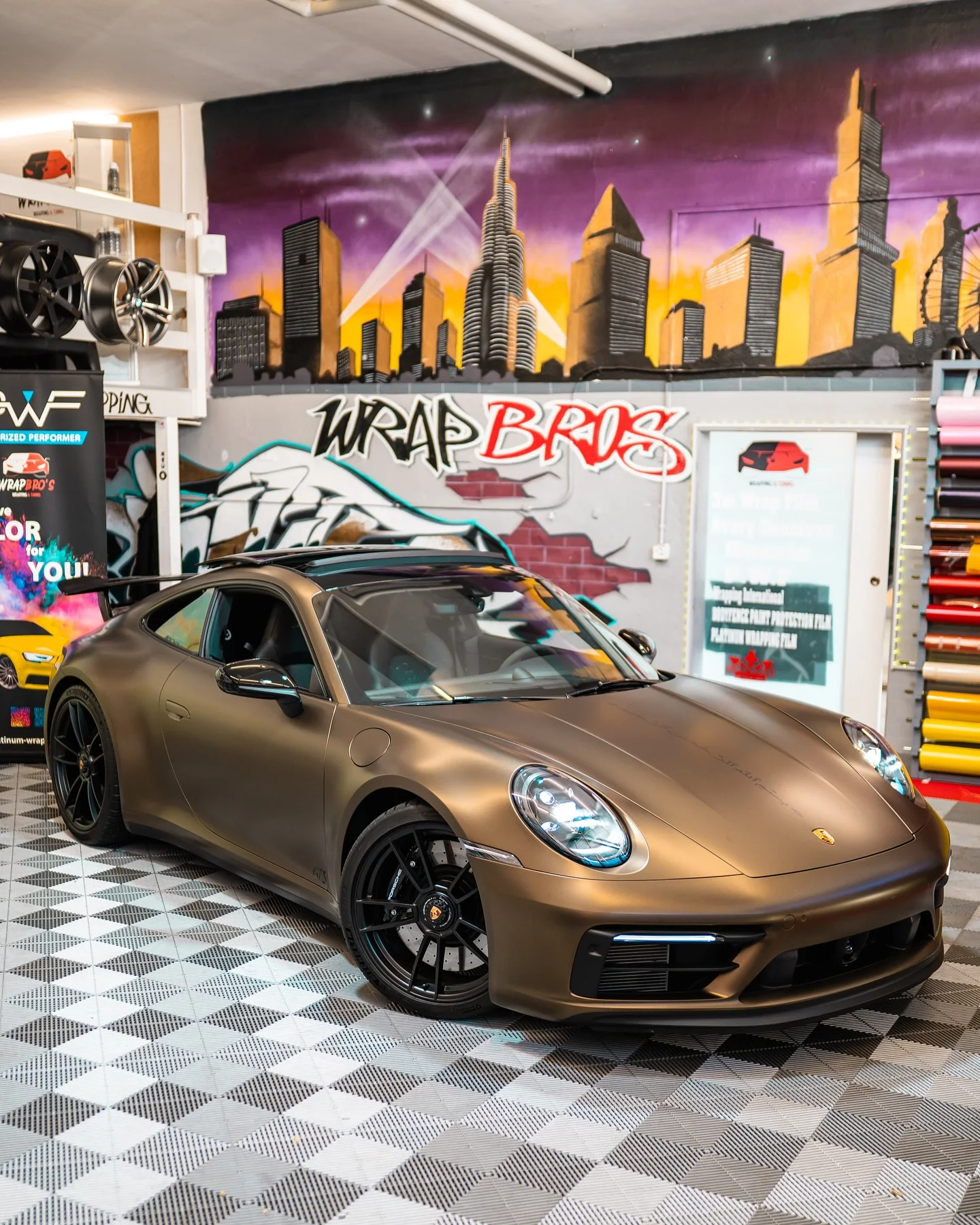 Porsche 911 Carrera GTS, Folierung