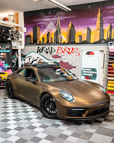 Porsche 911 Carrera GTS, Folierung von WrapBro's