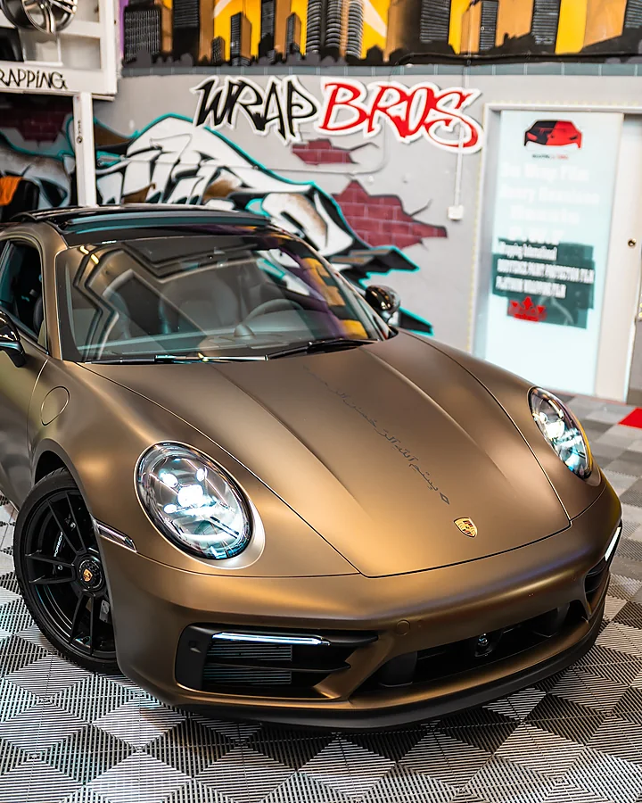 Porsche 911 Carrera GTS, Folierung, Bild 1