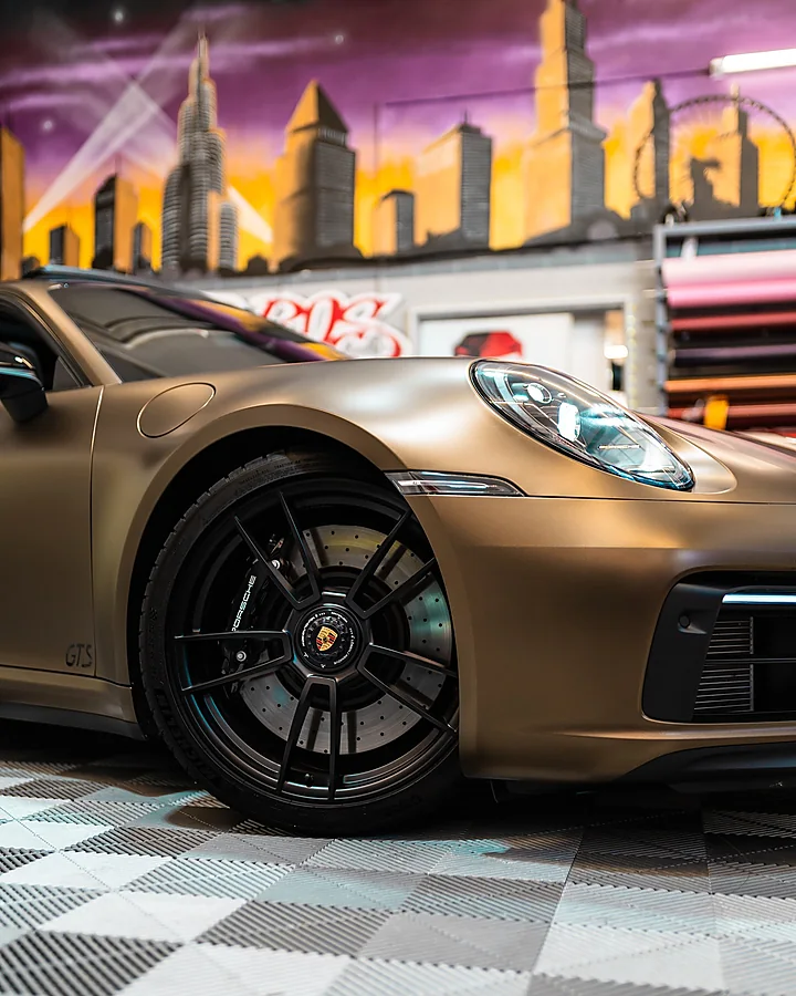 Porsche 911 Carrera GTS, Folierung, Bild 2