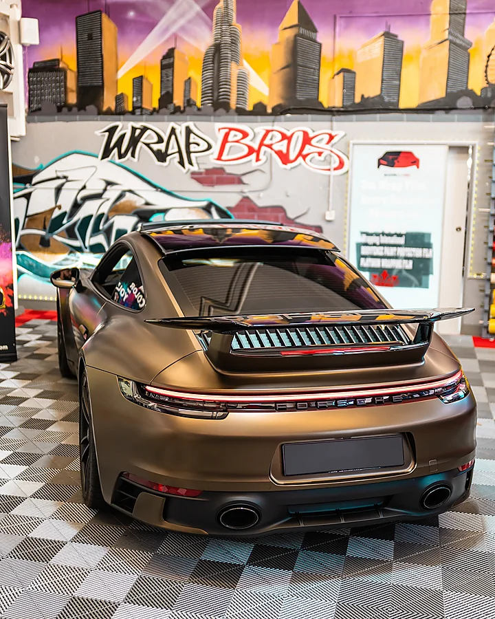 Porsche 911 Carrera GTS, Folierung, Bild 5