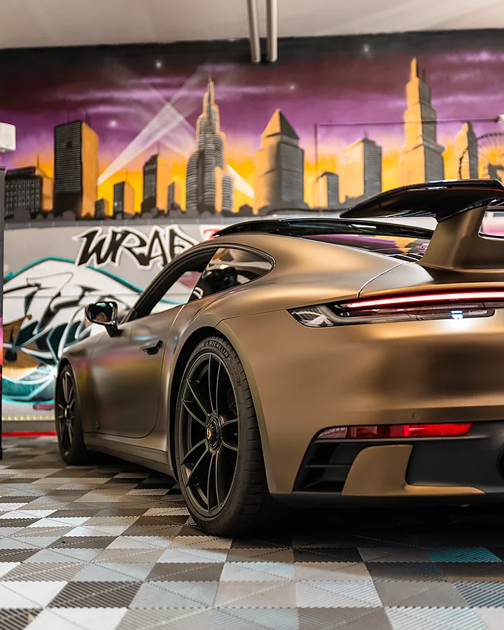 Porsche 911 Carrera GTS, Folierung, Bild 6