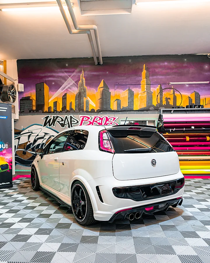 Fiat/Abarth, Folierung + Lackierung + Tönung + Interieur, Bild 4