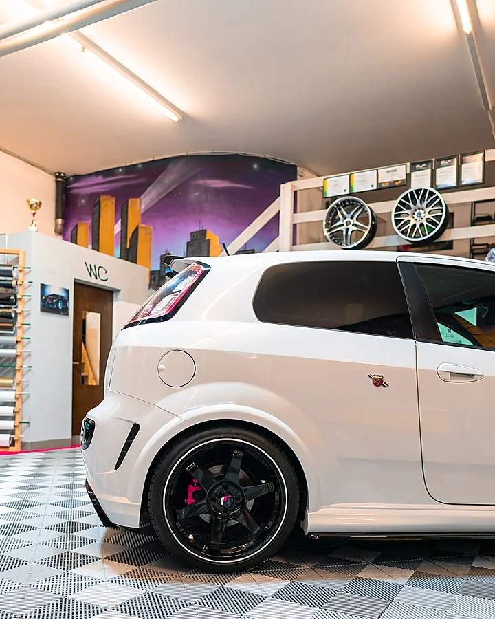 Fiat/Abarth, Folierung + Lackierung + Tönung + Interieur, Bild 9