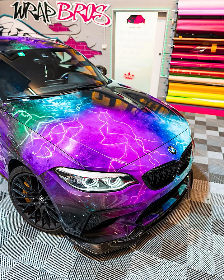 BMW M2 Competition, Digitaldruckfolierung + PPF + Interieur, Bild 1