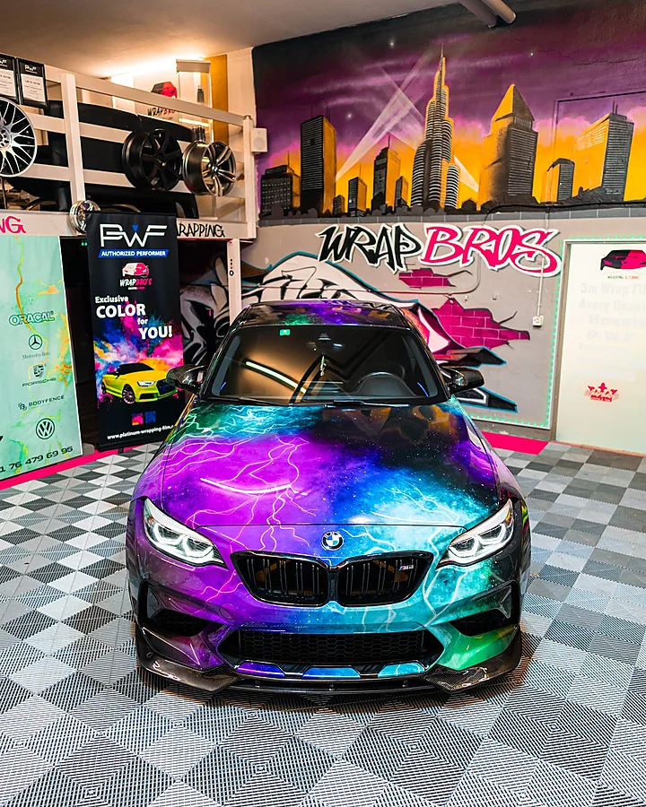 BMW M2 Competition, Digitaldruckfolierung + PPF + Interieur, Bild 6