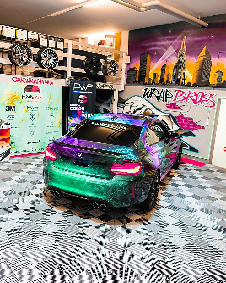 BMW M2 Competition, Digitaldruckfolierung + PPF + Interieur, Bild 7