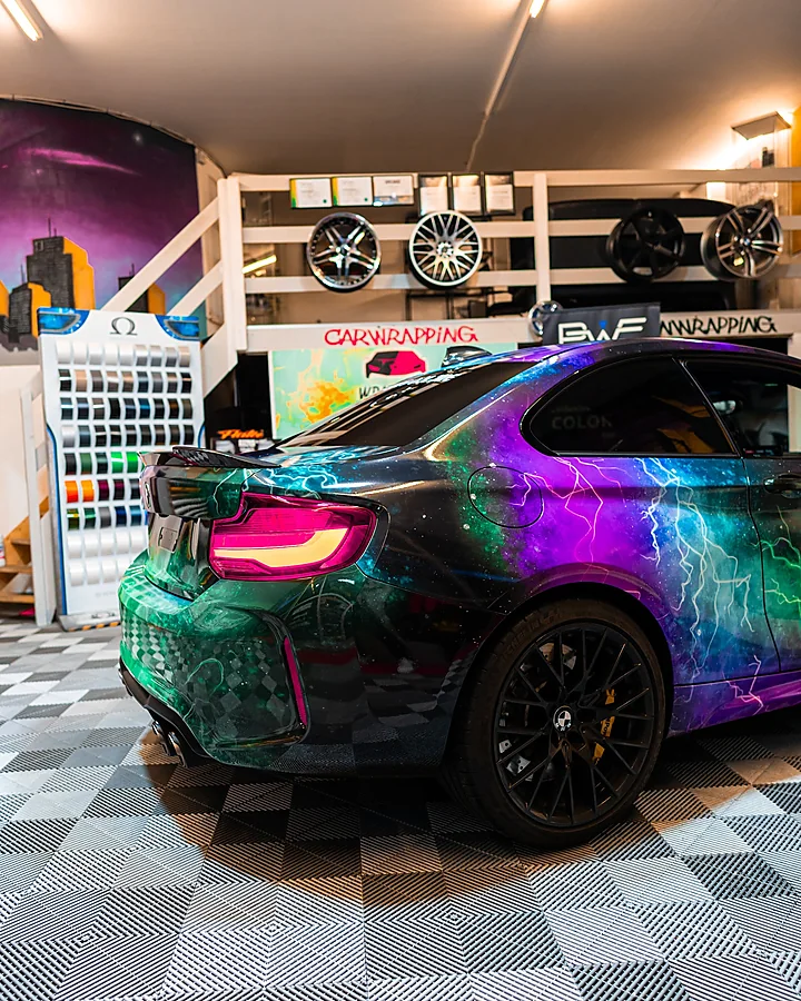 BMW M2 Competition, Digitaldruckfolierung + PPF + Interieur, Bild 8