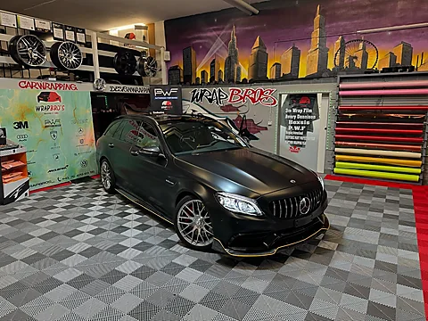 Mercedes-AMG C63 S, PPF von WrapBro's