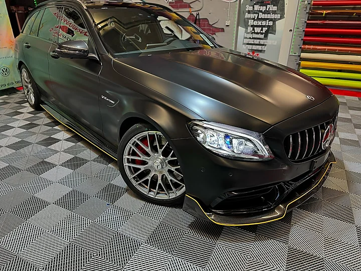 Mercedes-AMG C63 S, PPF, Bild 2