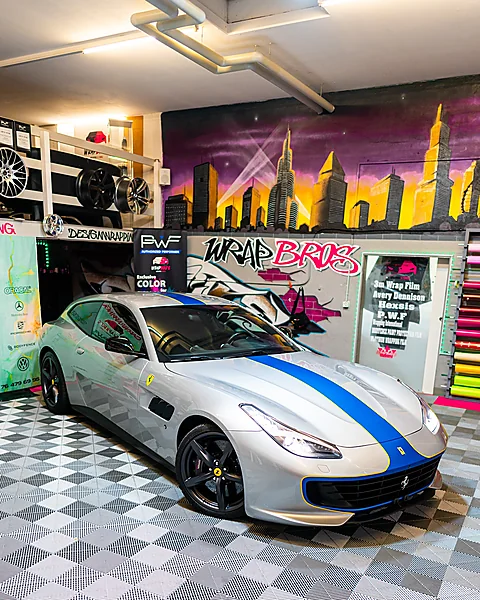 Ferrari GTC4Lusso, Teilfolierung + Spurverbreiterung von WrapBro's