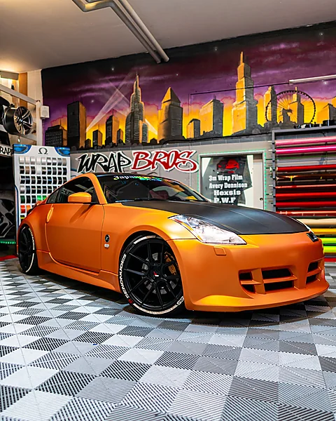 Nissan 350Z, Folierung von WrapBro's