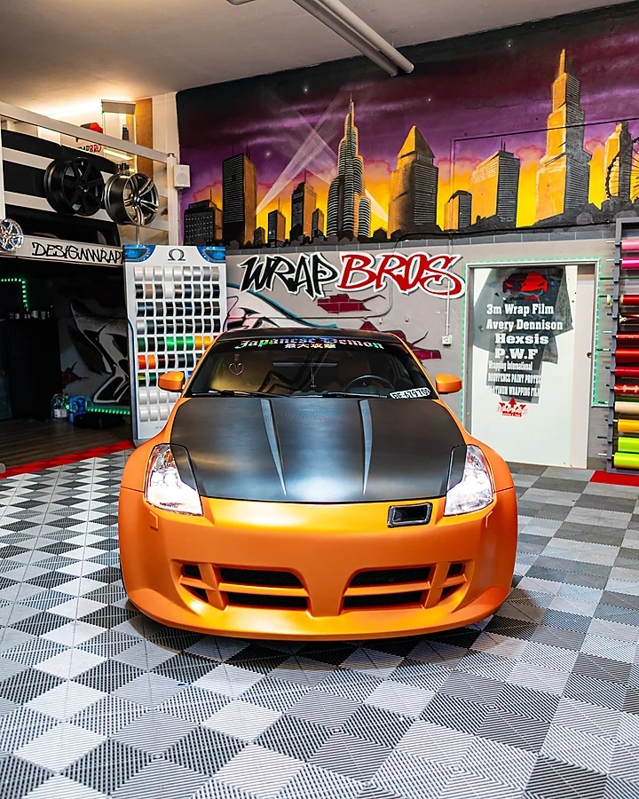 Nissan 350Z, Folierung, Bild 1