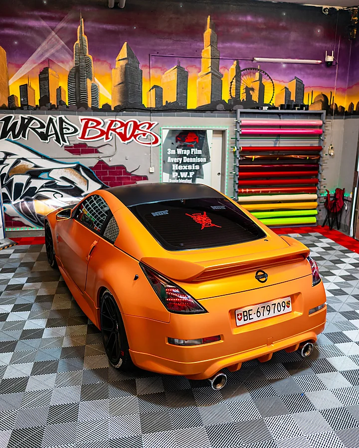 Nissan 350Z, Folierung, Bild 5