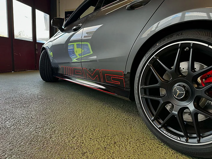 Mercedes-AMG CLA 45 S, Designfolierung, Bild 6