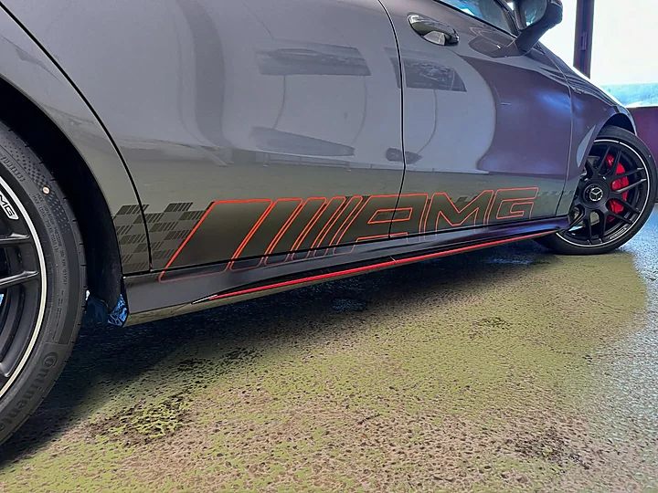 Mercedes-AMG CLA 45 S, Designfolierung, Bild 7