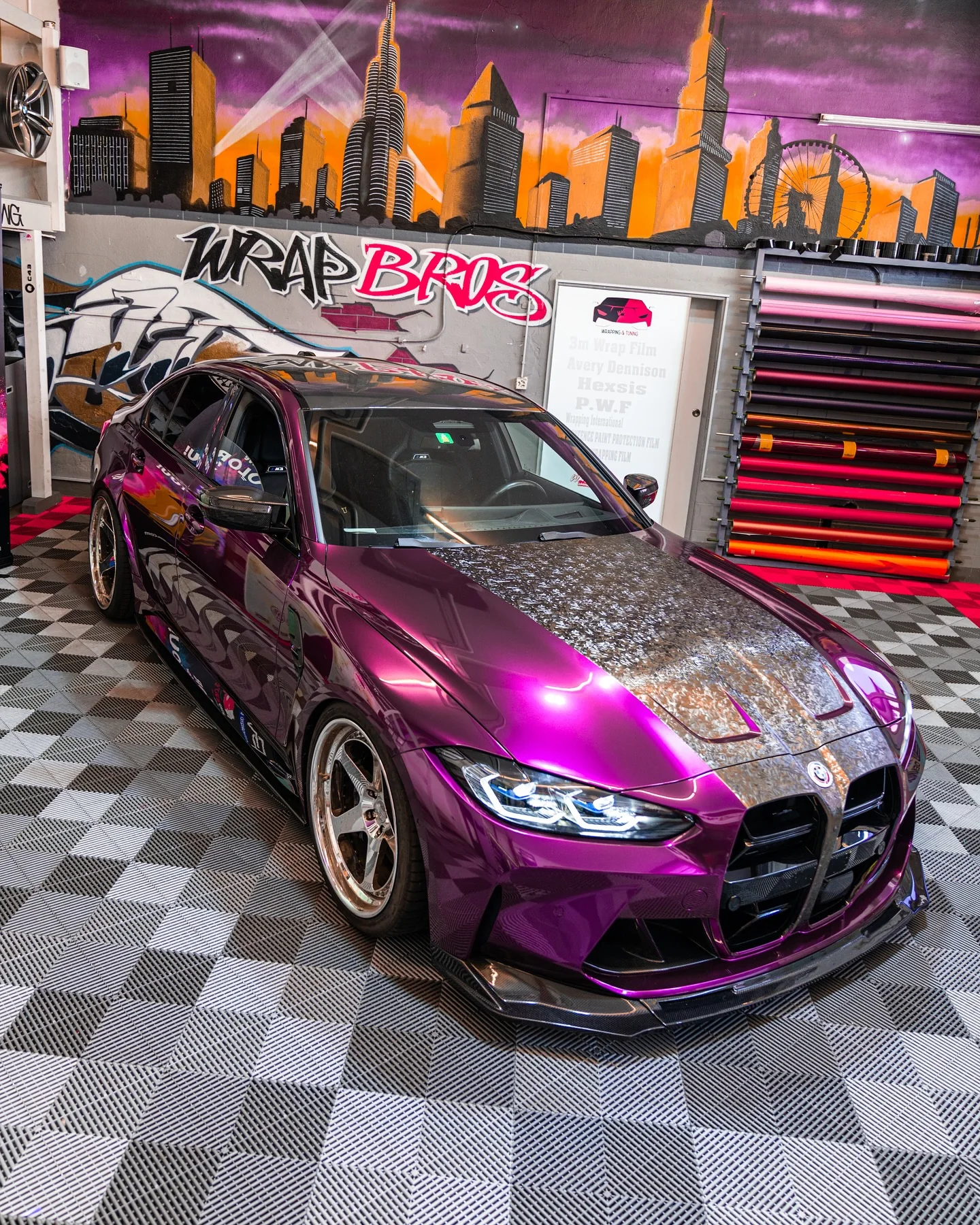 BMW M3 (G80), Folierung