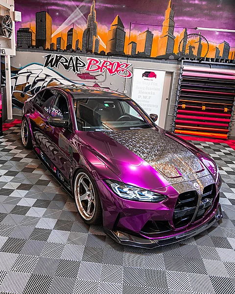 BMW M3 (G80), Folierung von WrapBro's