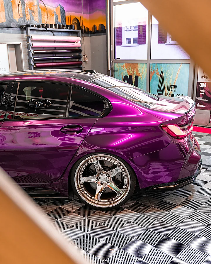 BMW M3 (G80), Folierung, Bild 9