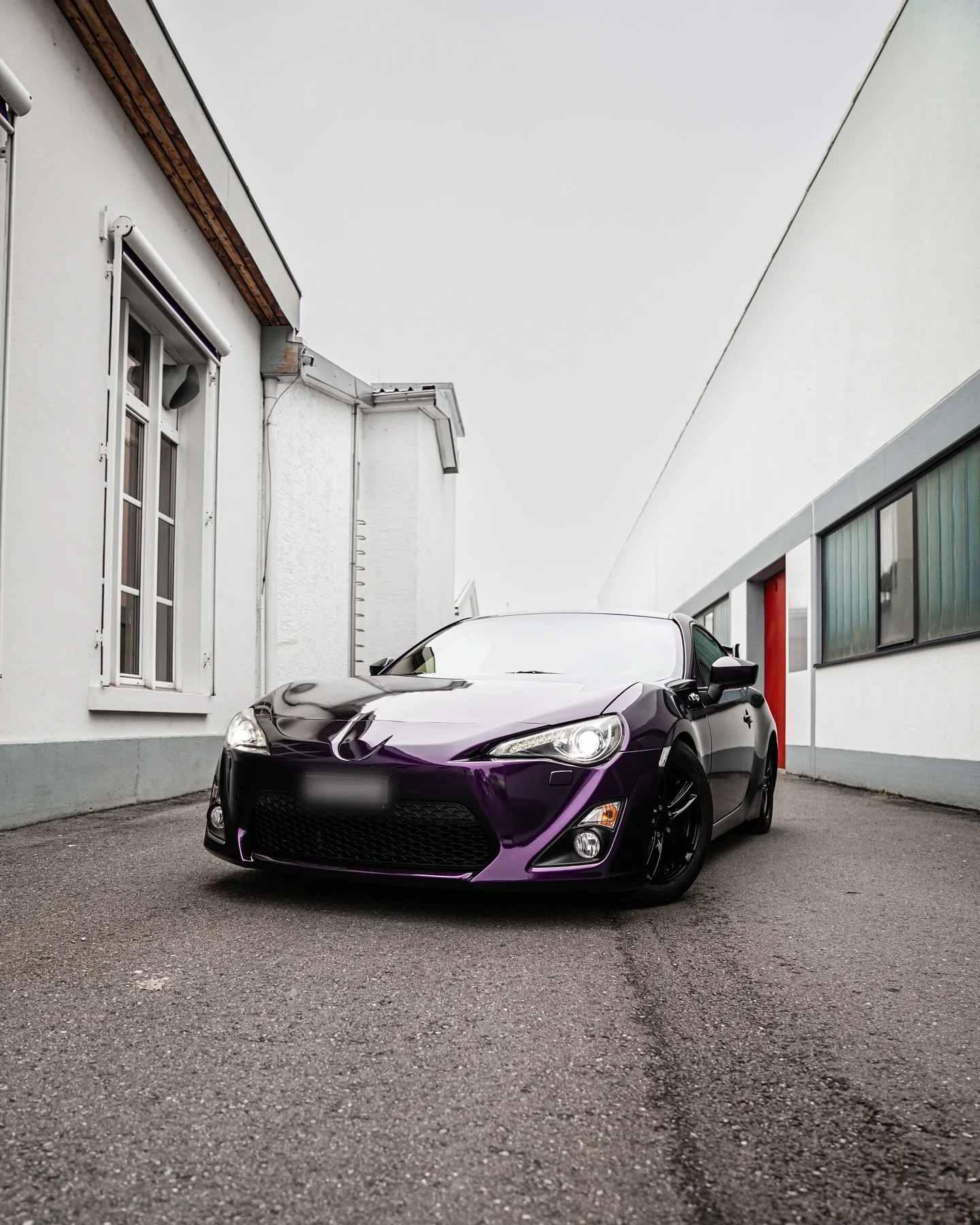 Toyota GT86, Folierung + Lackierung