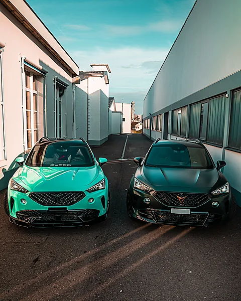 2× Cupra Formentor, Folierung von WrapBro's