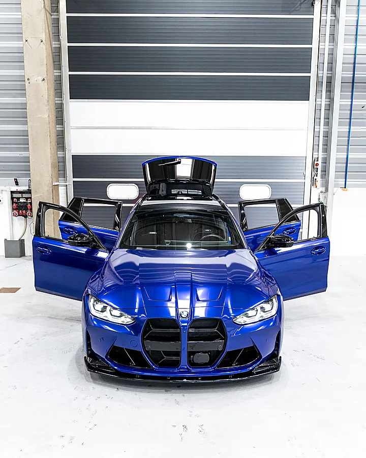 BMW M3 Competition Touring (G80/G81), Folierung, Bild 2