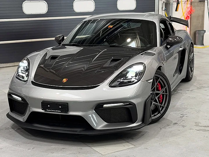 Porsche 718 Cayman GT4 RS Weissach, Lackierung + PPF + Folierung, Bild 2