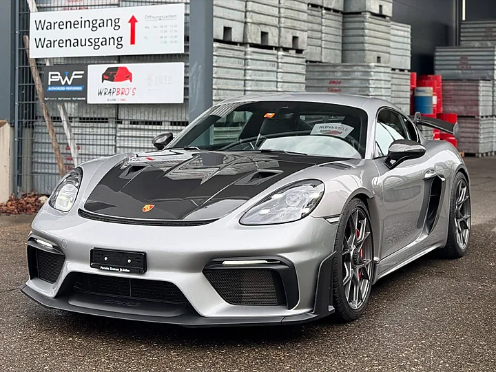 Porsche 718 Cayman GT4 RS Weissach, Lackierung + PPF + Folierung, Bild 7