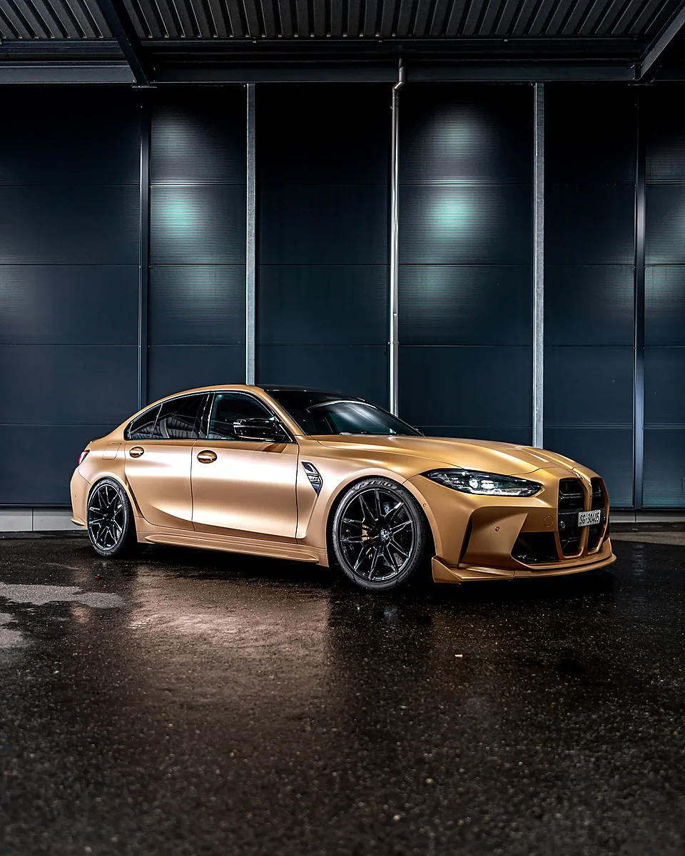 BMW M3 (G80) wrapped by WrapBro's