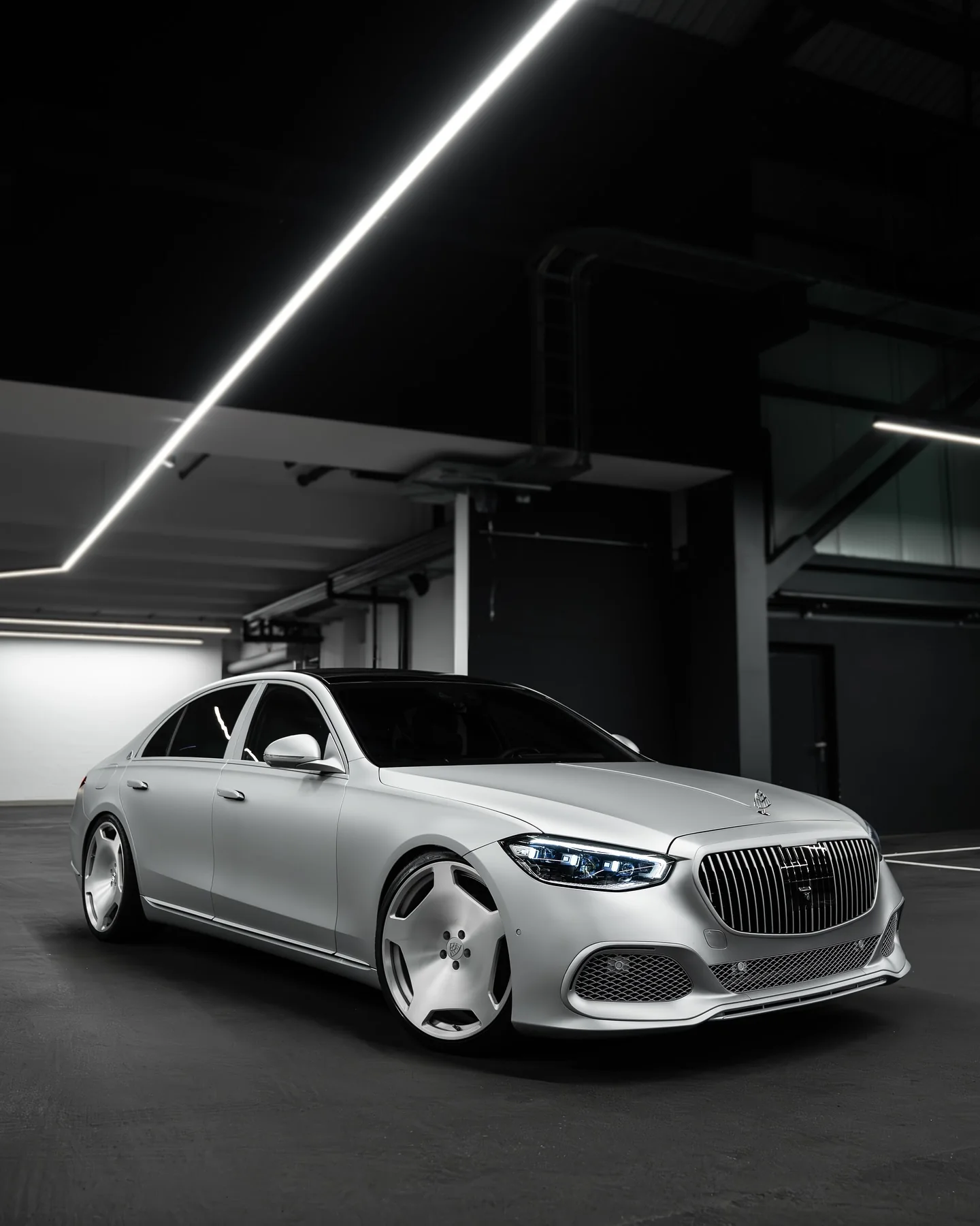 Mercedes-Benz S-Klasse, Folierung + Umbau
