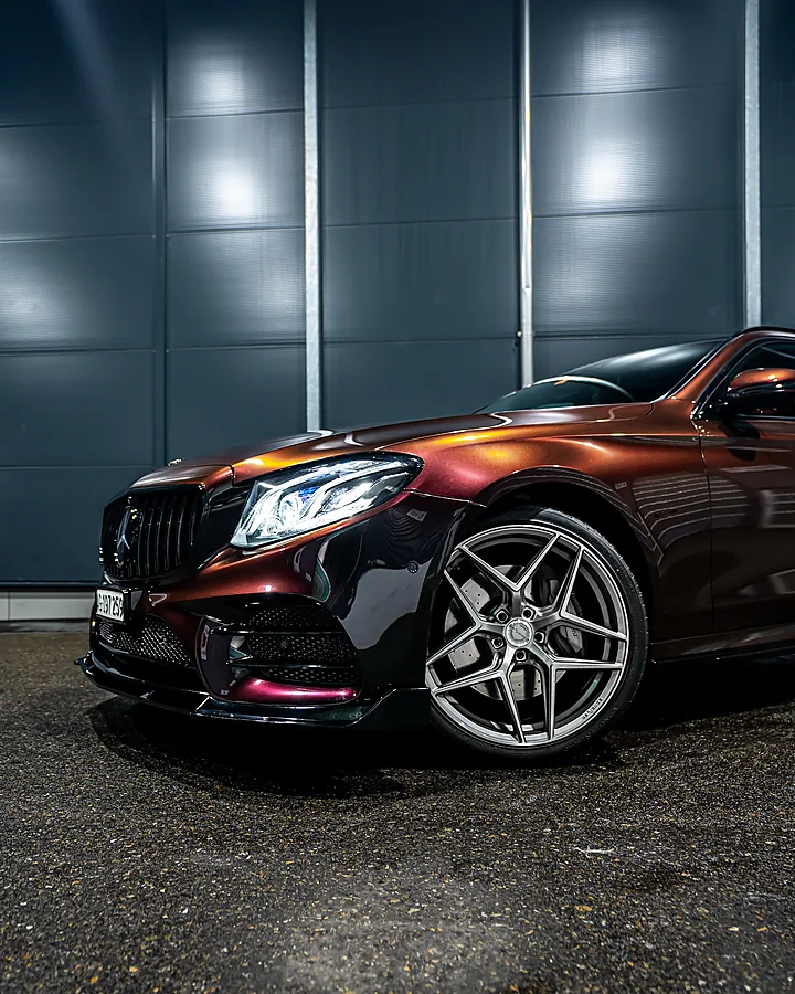 Mercedes-Benz E-Klasse, Aufbereitung + Folierung, Bild 3