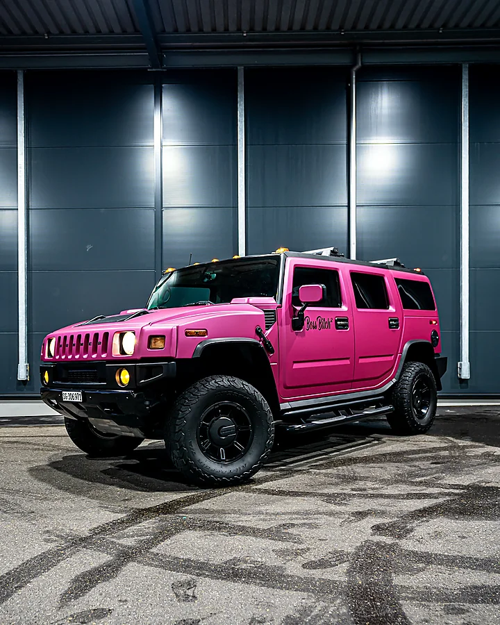 Hummer H2, Aufbereitung + Folierung, Bild 1
