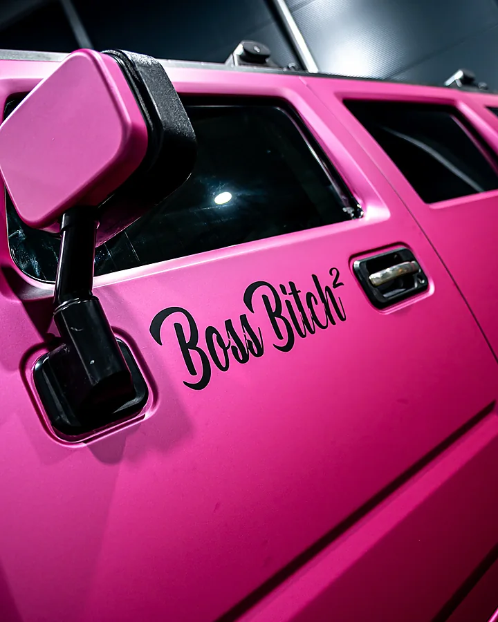 Hummer H2, Aufbereitung + Folierung, Bild 2