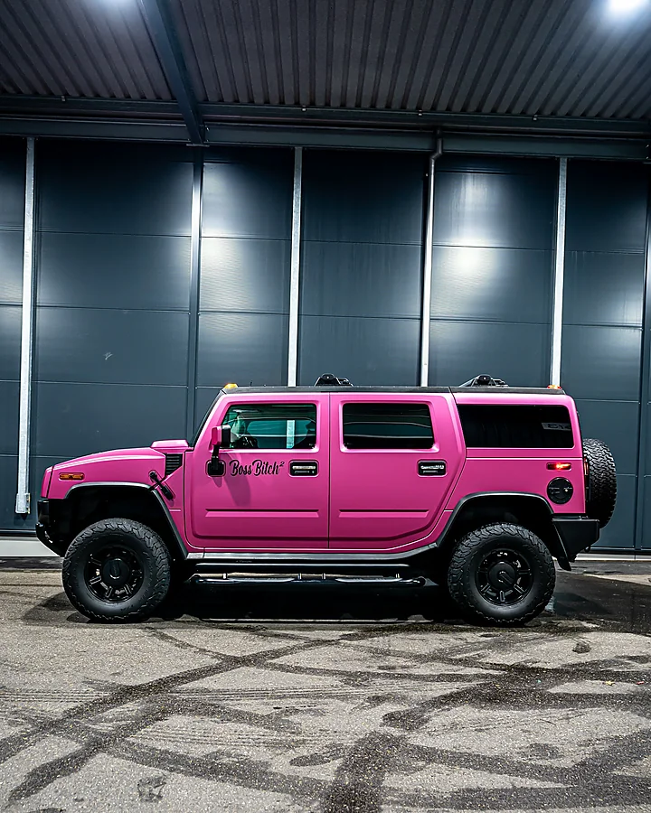 Hummer H2, Aufbereitung + Folierung, Bild 3