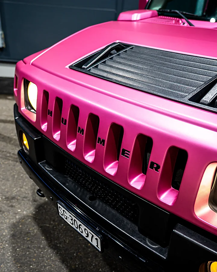 Hummer H2, Aufbereitung + Folierung, Bild 4