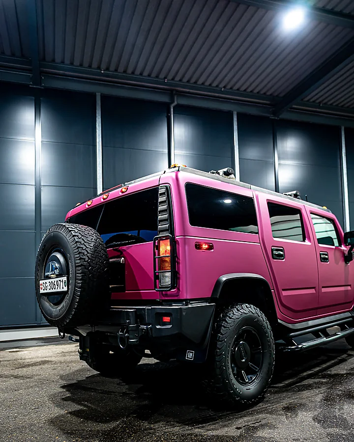 Hummer H2, Aufbereitung + Folierung, Bild 7