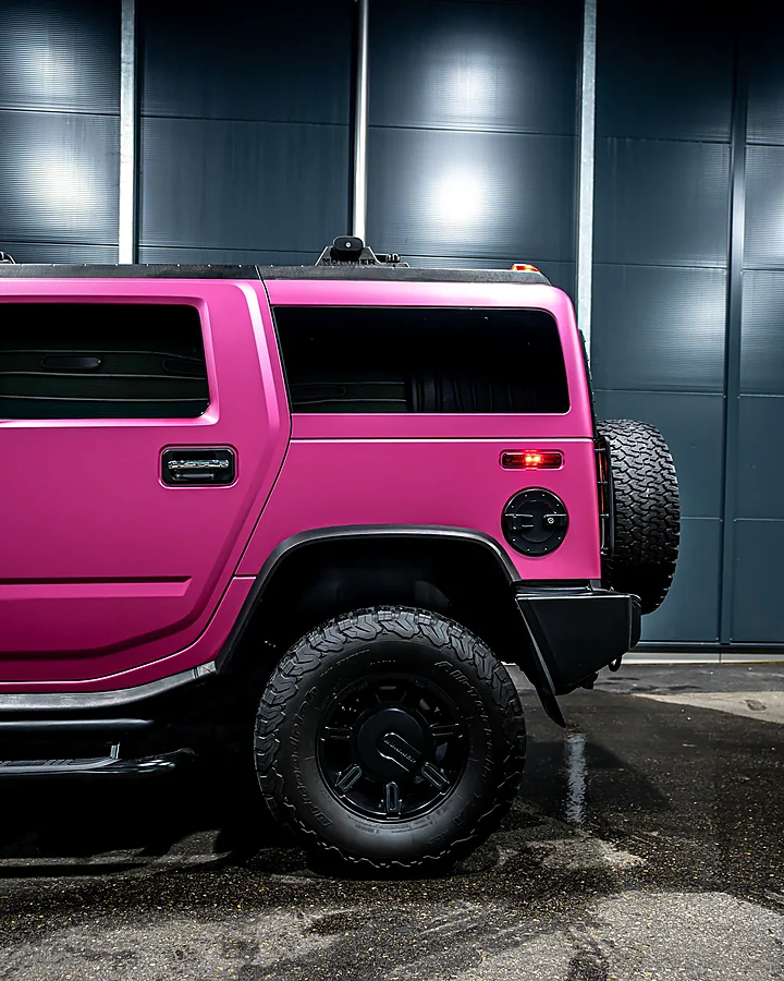 Hummer H2, Aufbereitung + Folierung, Bild 8