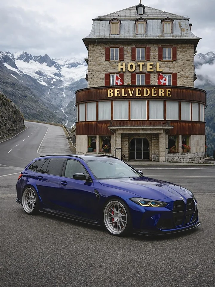 BMW M3 Touring (G81), Folierung, Bild 2