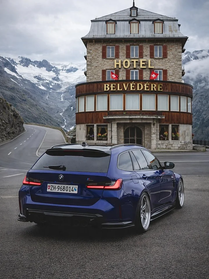 BMW M3 Touring (G81), Folierung, Bild 4