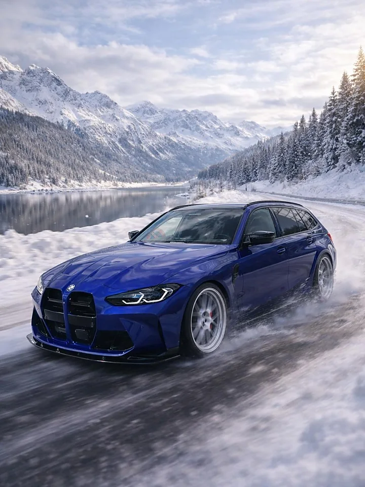 BMW M3 Touring (G81), Folierung, Bild 6